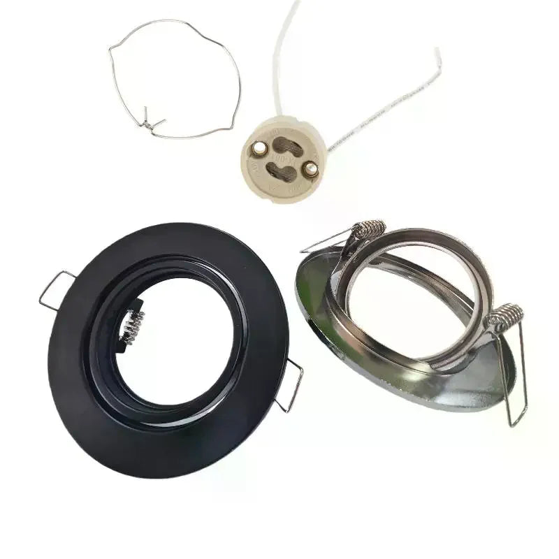 Round Fixture Downlight Led Holders Cutout Bulb Holder Recessed Spot Zpaxo