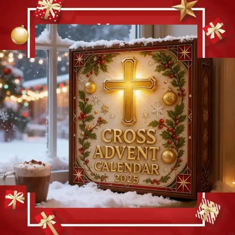 Christmas Tree Crosses Ornament 24 Day Devotional Advent Calendars