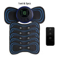 1 5 EMS Neck Electric Massager Cervical Patch 8 Modes 19 Levels