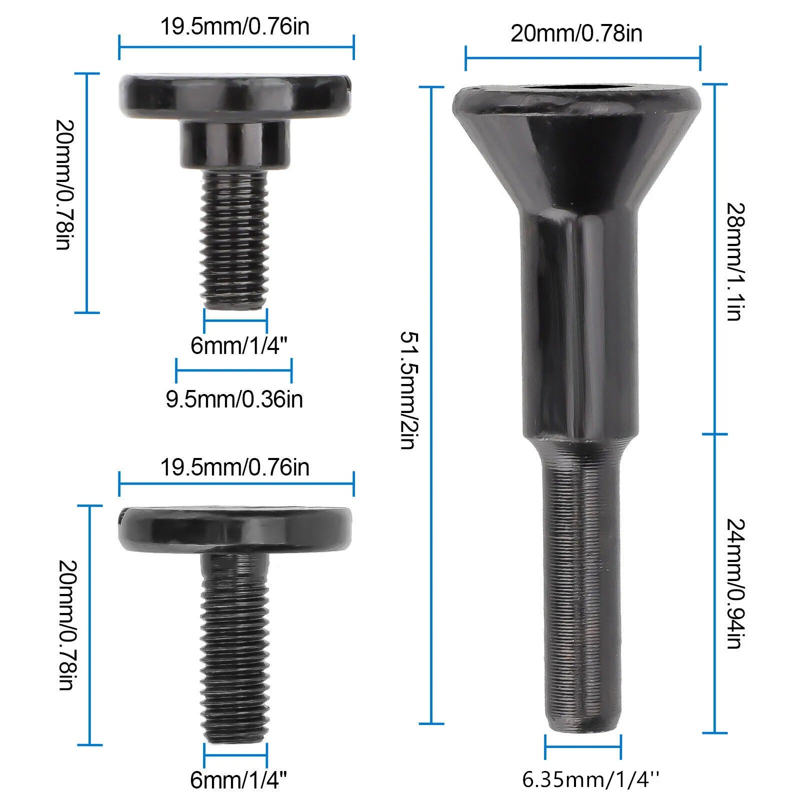 Mounting Mandrel Fit Circular Saw Blade Die Grinder Connecting Rod
