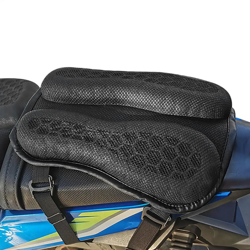 Motorcycle Gel Seat Cushion 3D Honeycomb Structure Shock Breathable Motorcycle Gel Seat Pad Gel Foldable Cushion For Seat Zpaxo