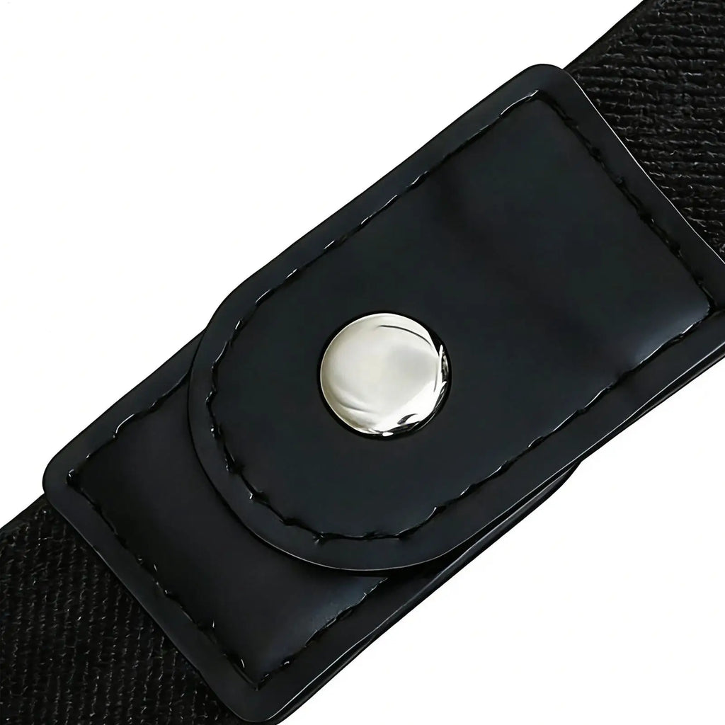 No Buckle Belt Adjustable Elastic Waist Band Invisible Belt Buckle-Free Belts for Women Men Jean Pants No Buckle Waist Belt Zpaxo