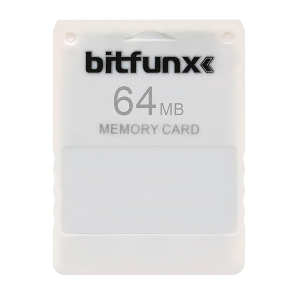 For Sony PS2 64MB Memory Card FMCB 1.966 Free McBoot Game Console Data Cards Zpaxo WHITE China Mainland
