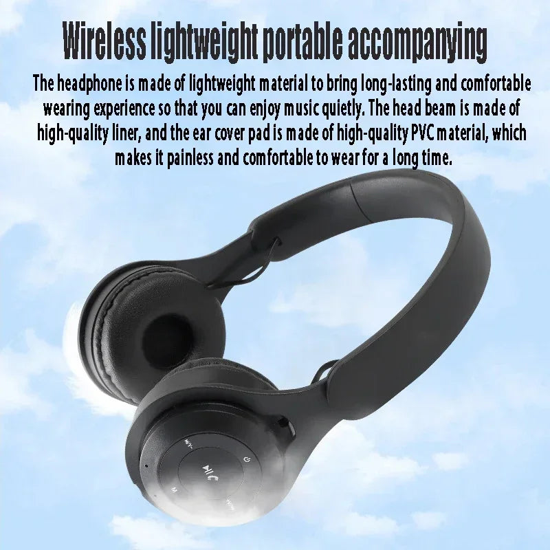 Stereo Y08 Headset 5 3 Bluetooth Folding Wireless Sports Earphone
