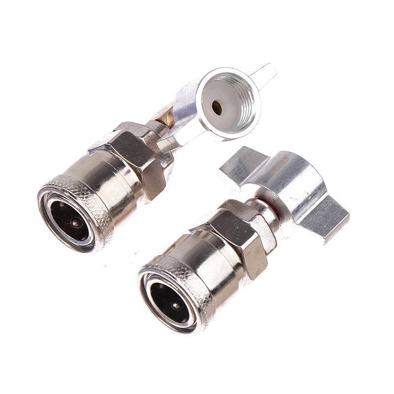 Truck Dust Gun Air Tank Connector Straight Connect Elbow Integrated
