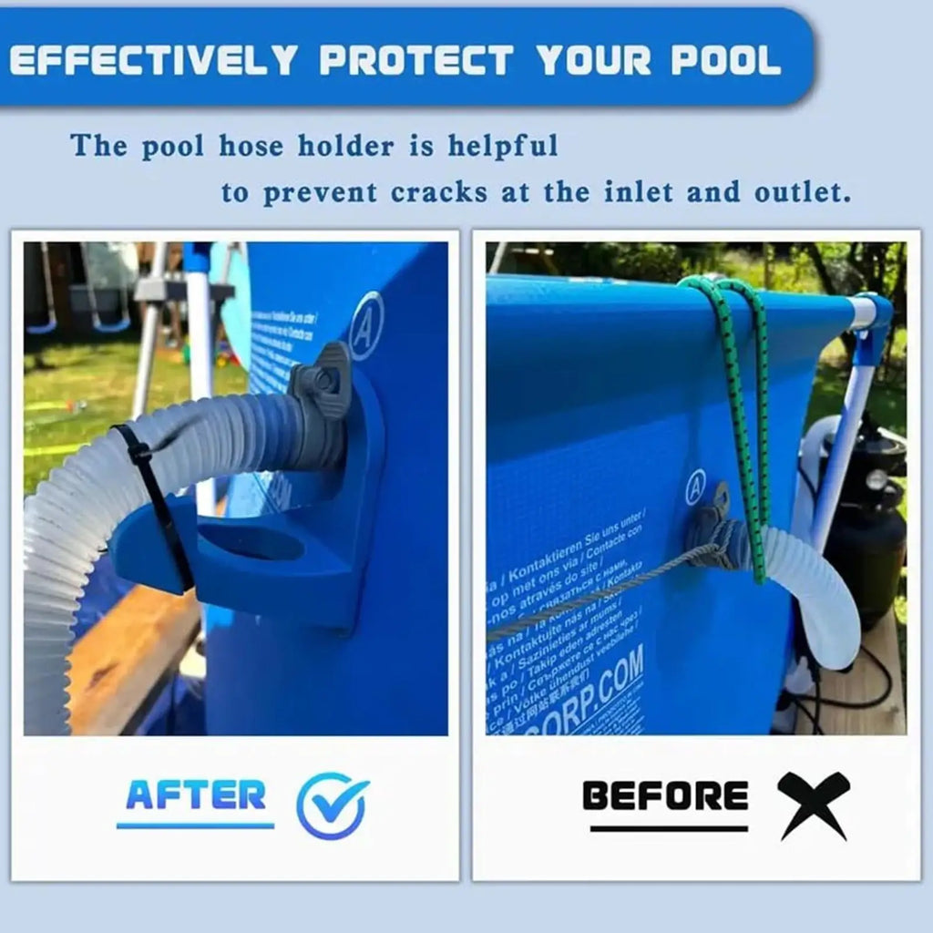 Pool Pipe Holder Non-slip Tube Hanger Leak-proof Support Stand