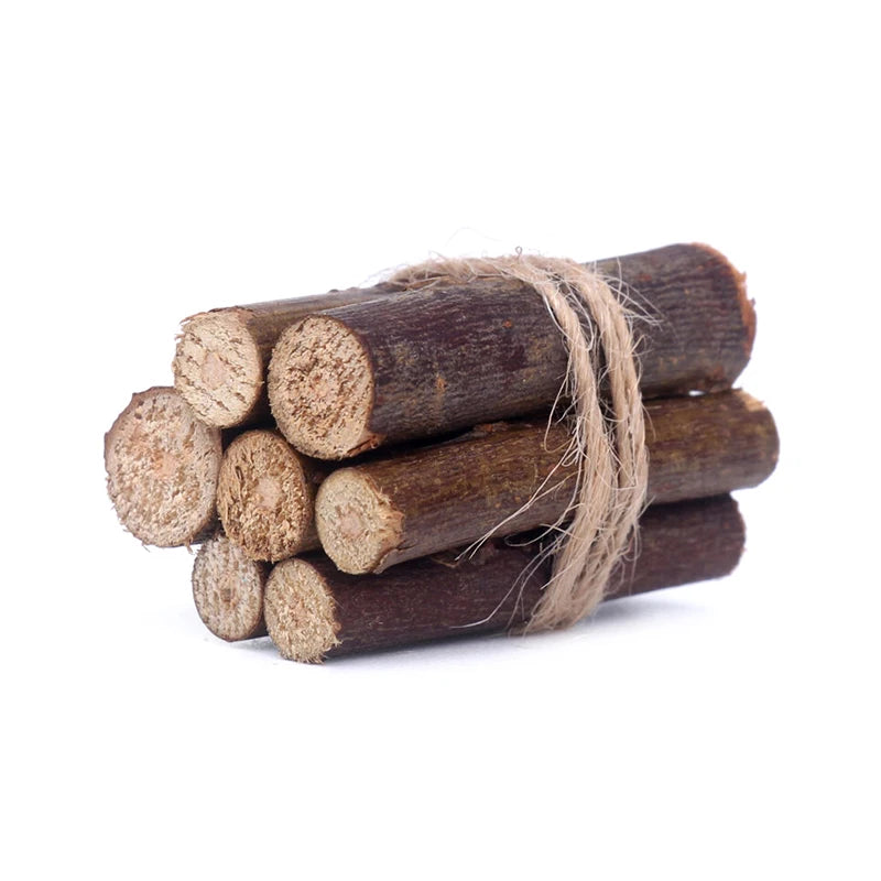 3Bundles 1 12 Dollhouse Miniature Bonfire Firewood Model Party Living