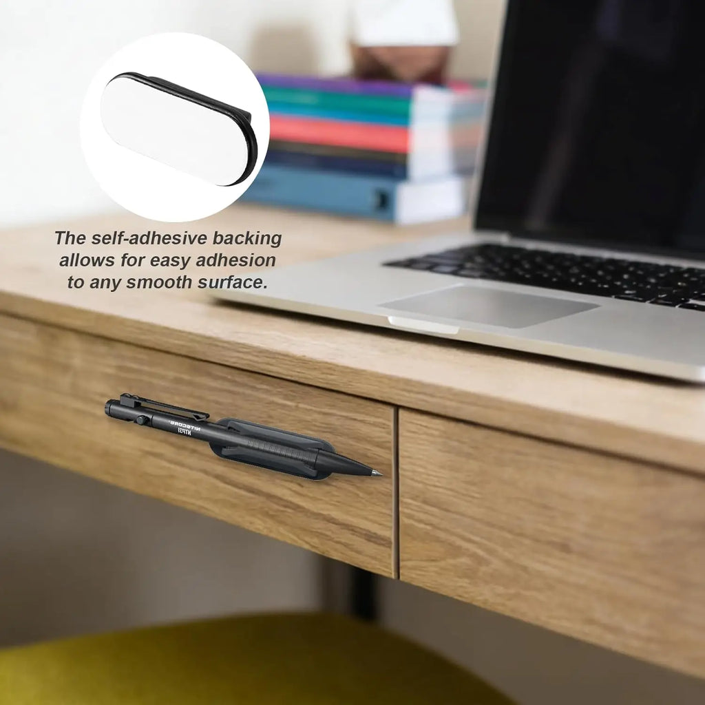 Adhesive Silicone Pen Holder – No-Drill Desk & Wall Organizer