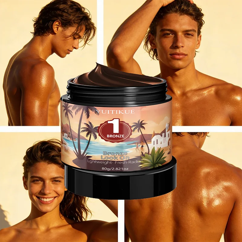 YUITIKUE Self Tanning Cream – Natural Bronze Glow, 80g Self Tanning Cream Zpaxo