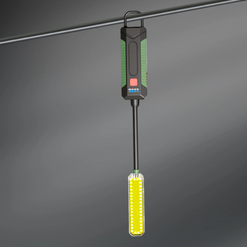 Magnetic Camping Flashlight Hook Magnet LED Lantern Waterproof