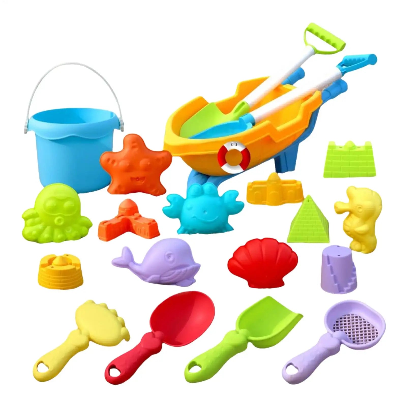 Beach Toys Interactive Outdoor Beach Games Travel Sand Toys for Backyard Playground Park Summer Vacation Picnic Camping Water Zpaxo
