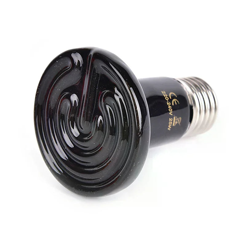 Reptile Pet Brooder Thickened Infrared Ceramic Emitter Heat Light Zpaxo