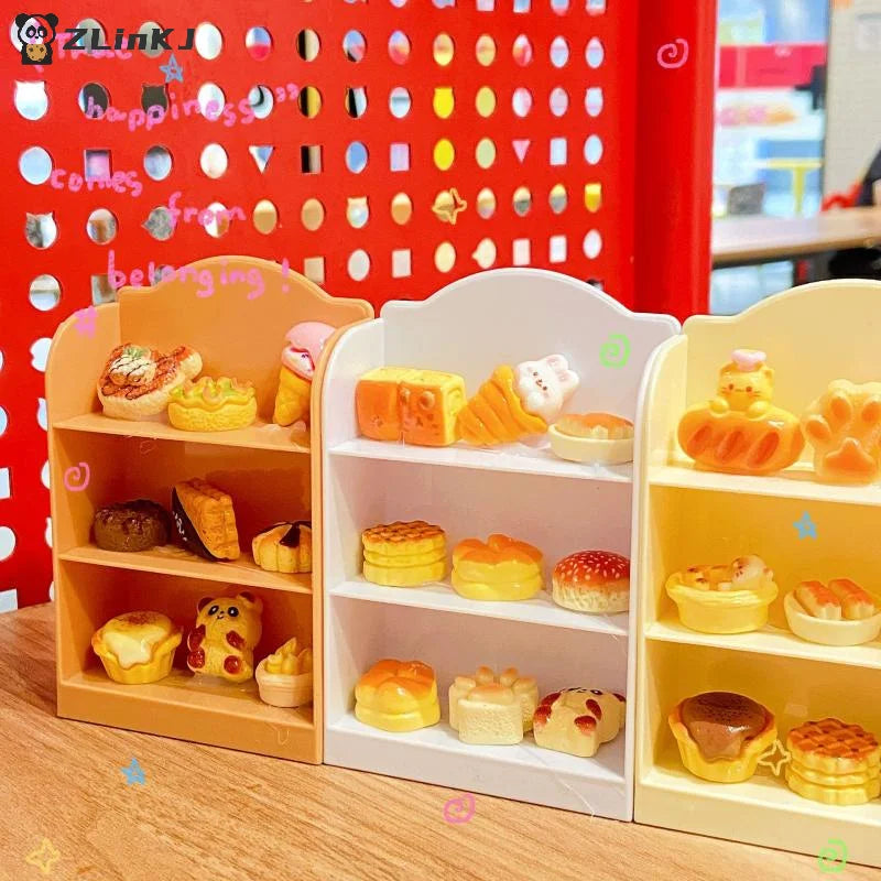 1 12 Dollhouse Miniature Supermarket Shelf Display Stand Storage Rack Zpaxo
