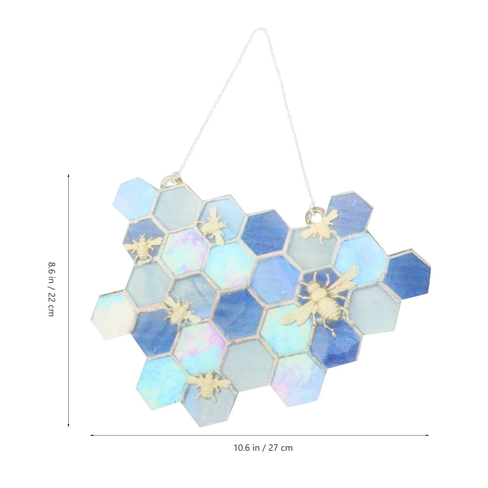 Honeycomb Decor Hanging Ornament Elegant Pendant Living Room Bedroom