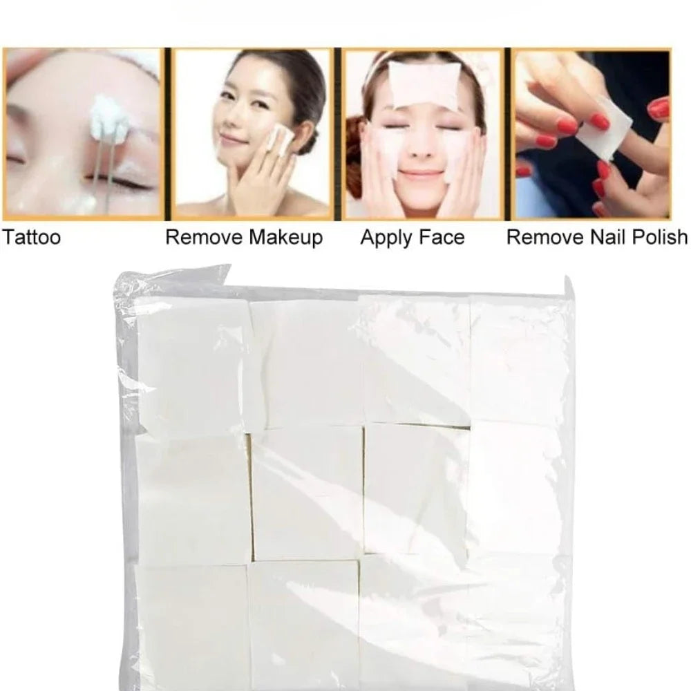 Thin Pearl Disposable Tattoo Clean Cotton Pads Microblading Supplies