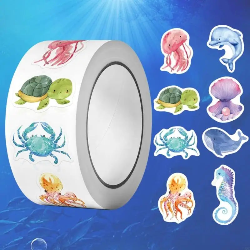 Marine Animal Sticker Water Resistant Aesthetic Art Craft