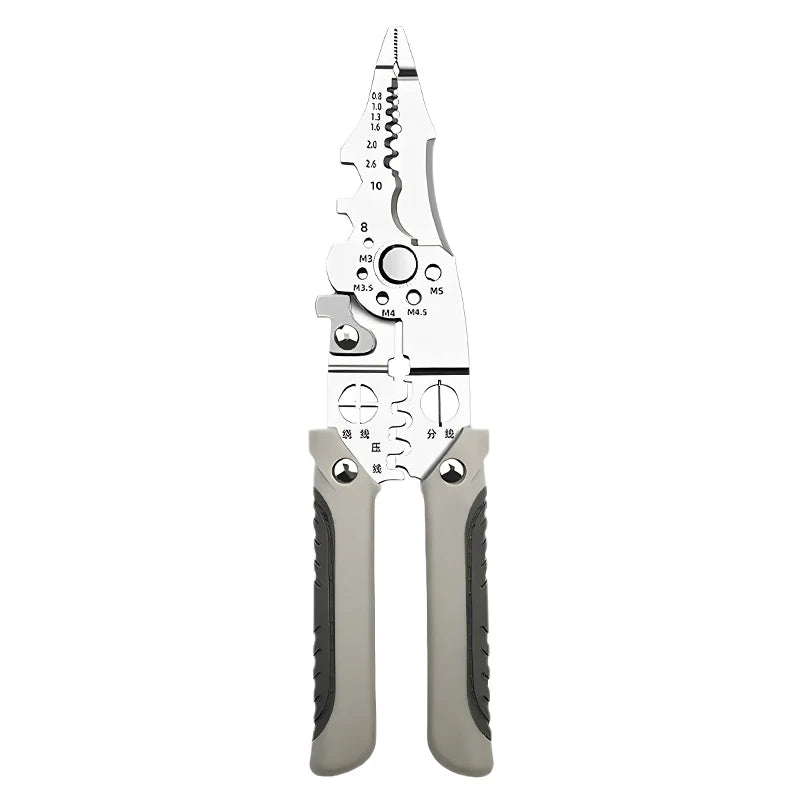 Multifunctional Collapsible Wire Stripping Pliers Cutting Winding