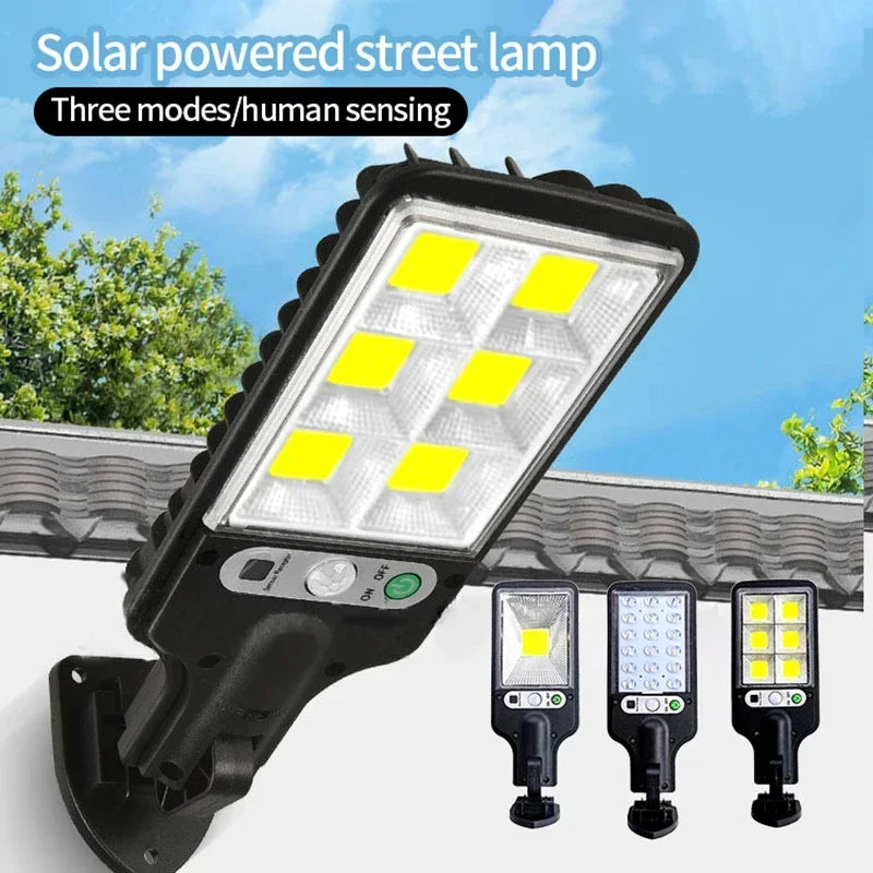 Solar LED Motion Sensor Wall Light – Garden, Garage & Patio