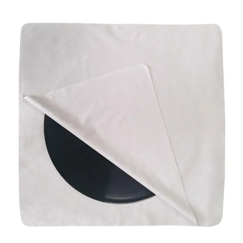 652F 2PCS Large Cleaning Cloth Absorbent Soft Cloth for LP Vinyl Record Accessories Zpaxo