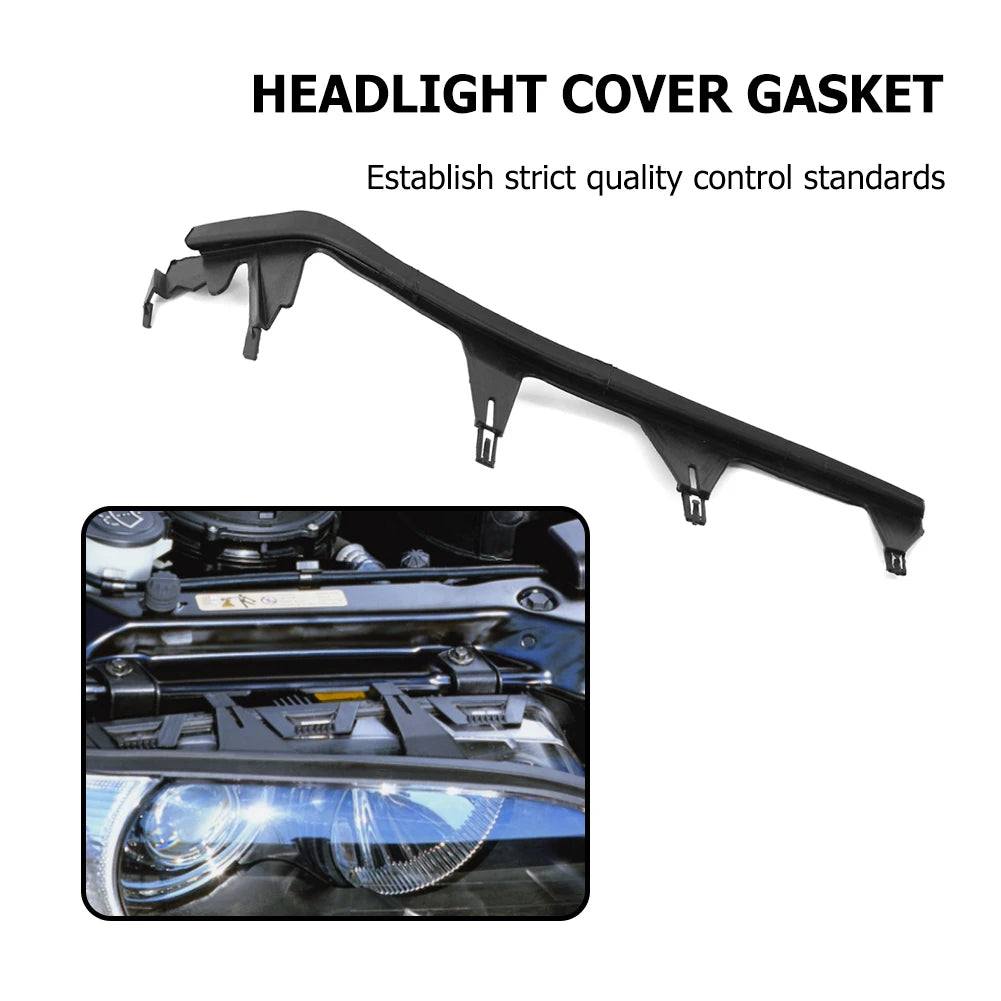 Flexible Car Headlight Sealing Strip Rubber Cover Gasket Auto Zpaxo