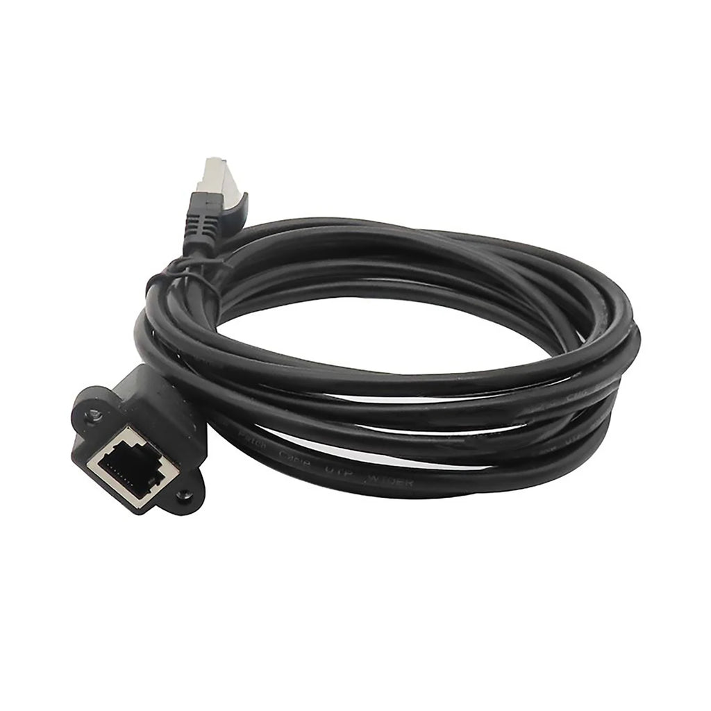 8Pin RJ45 Extension Cable Male Female Connector Ethernet LAN Network