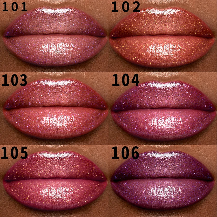 Moisturizing Plump Sparkling Lip Gloss Water-glossy Mirror Glaze