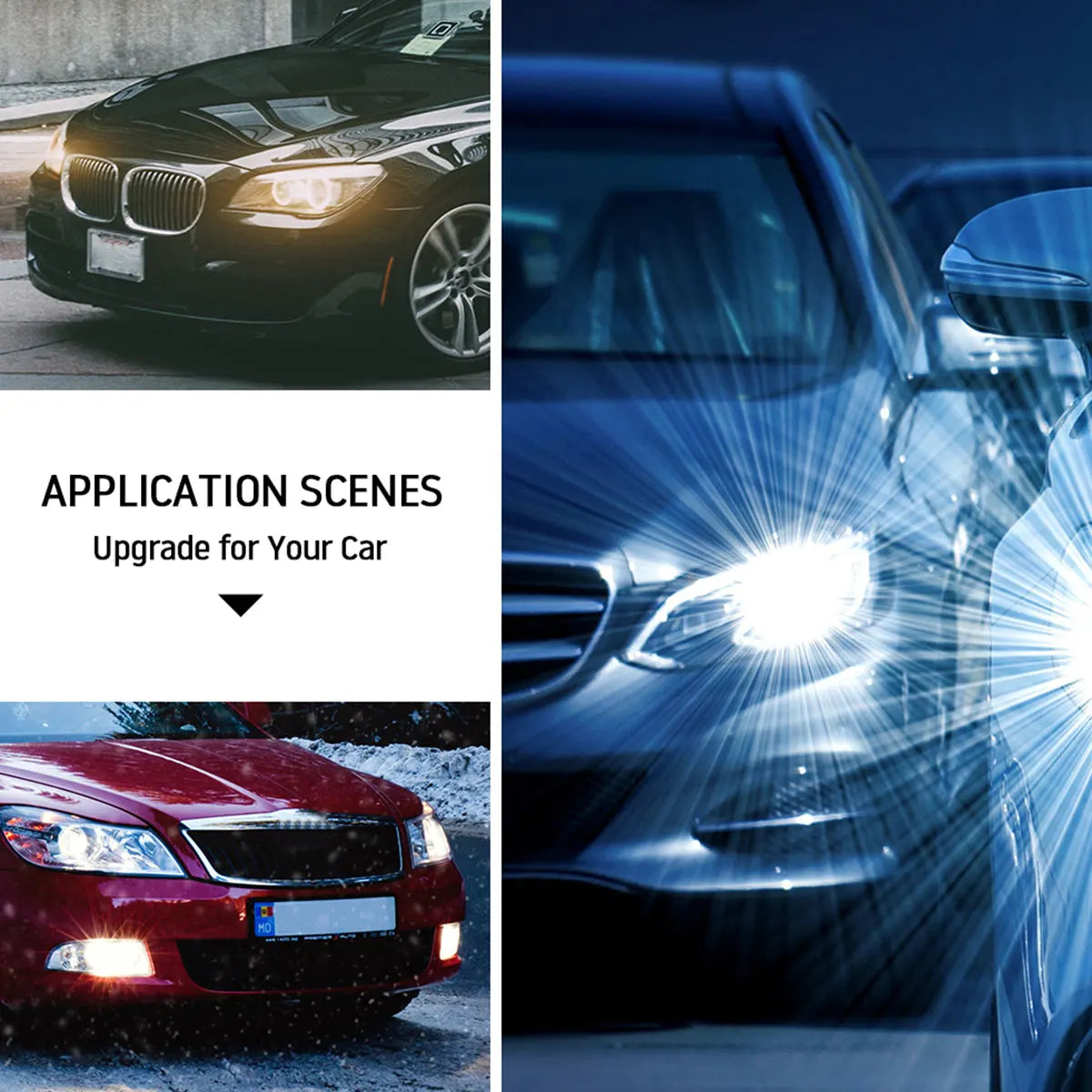 Car Fog Light H7 Halogen Bulbs Led Bulbs Car Accessories 100W Super Bright Car Headlight Bulbs Auto Parking Lamp Xenon Headlamp Zpaxo