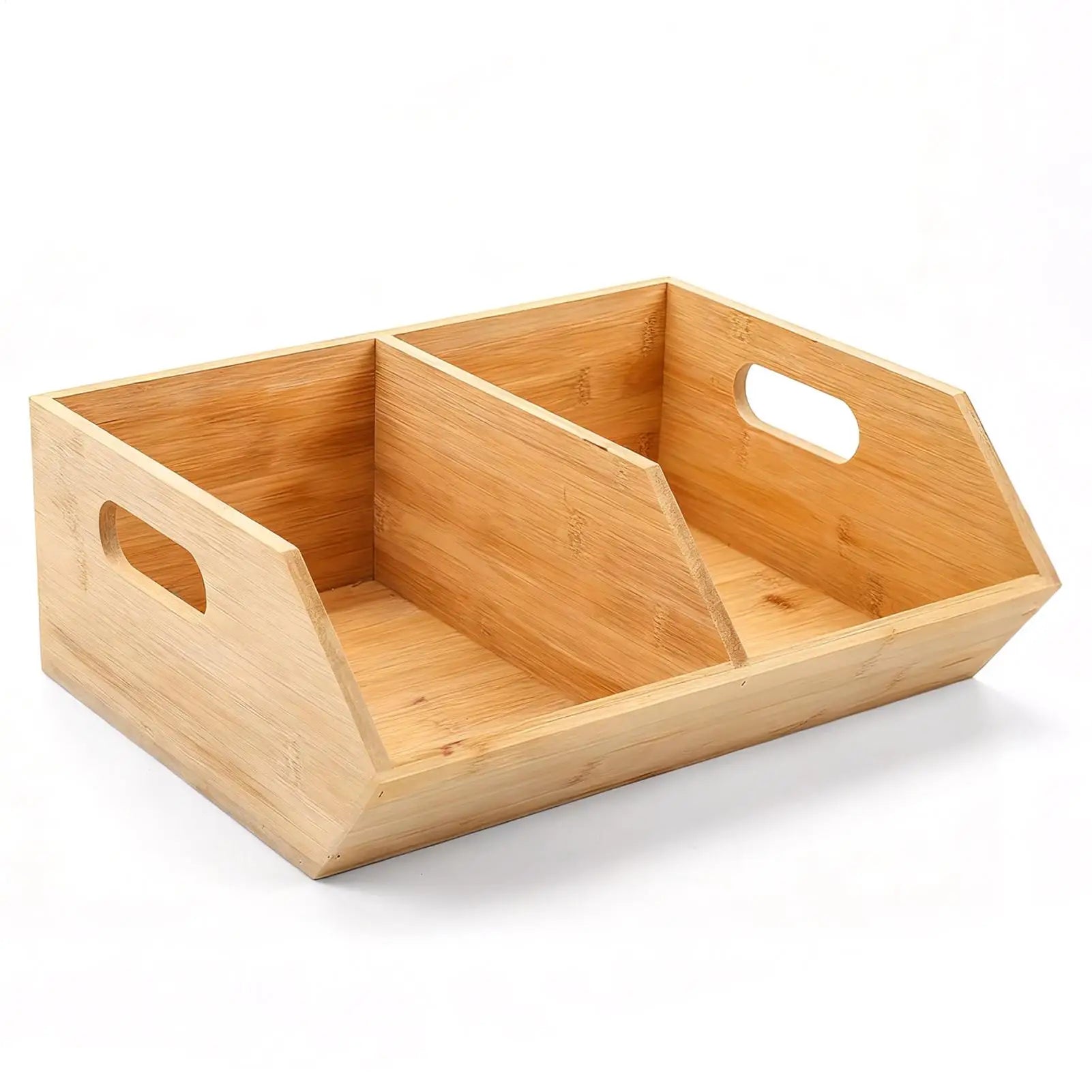 Pantry Organizer Wooden Organizer Stackable Storage Pantry Bins for Kitchen Bathroom Food Snack Potato Onion Home Zpaxo