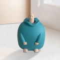 Resin Finger Gesture Statues Ornaments Funny Smiling Middle Table