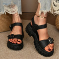 Women Elegant Sandals Outdoor Designer Shoes 2025 Summer Casual Zpaxo black 39
