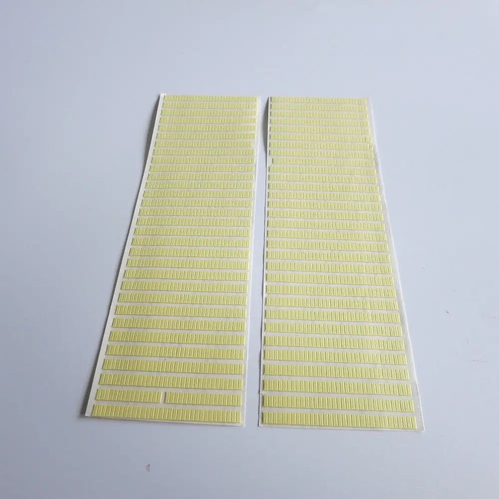 2 Pages Lot Double-sided Adhesive Strip Tape Stickers Fixing Watch