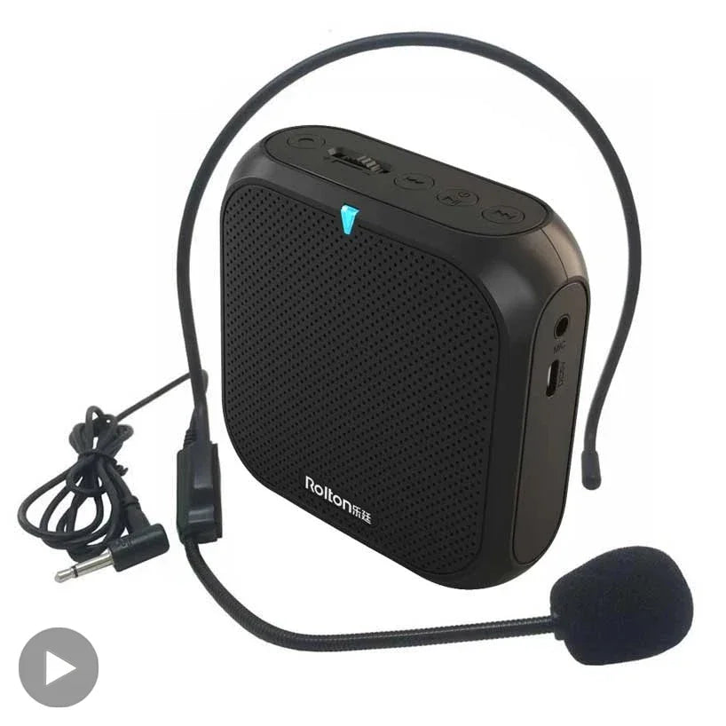 Rolton K400 Voice Amplifier & Headset Microphone Kit Voice Amplifier Kit Zpaxo