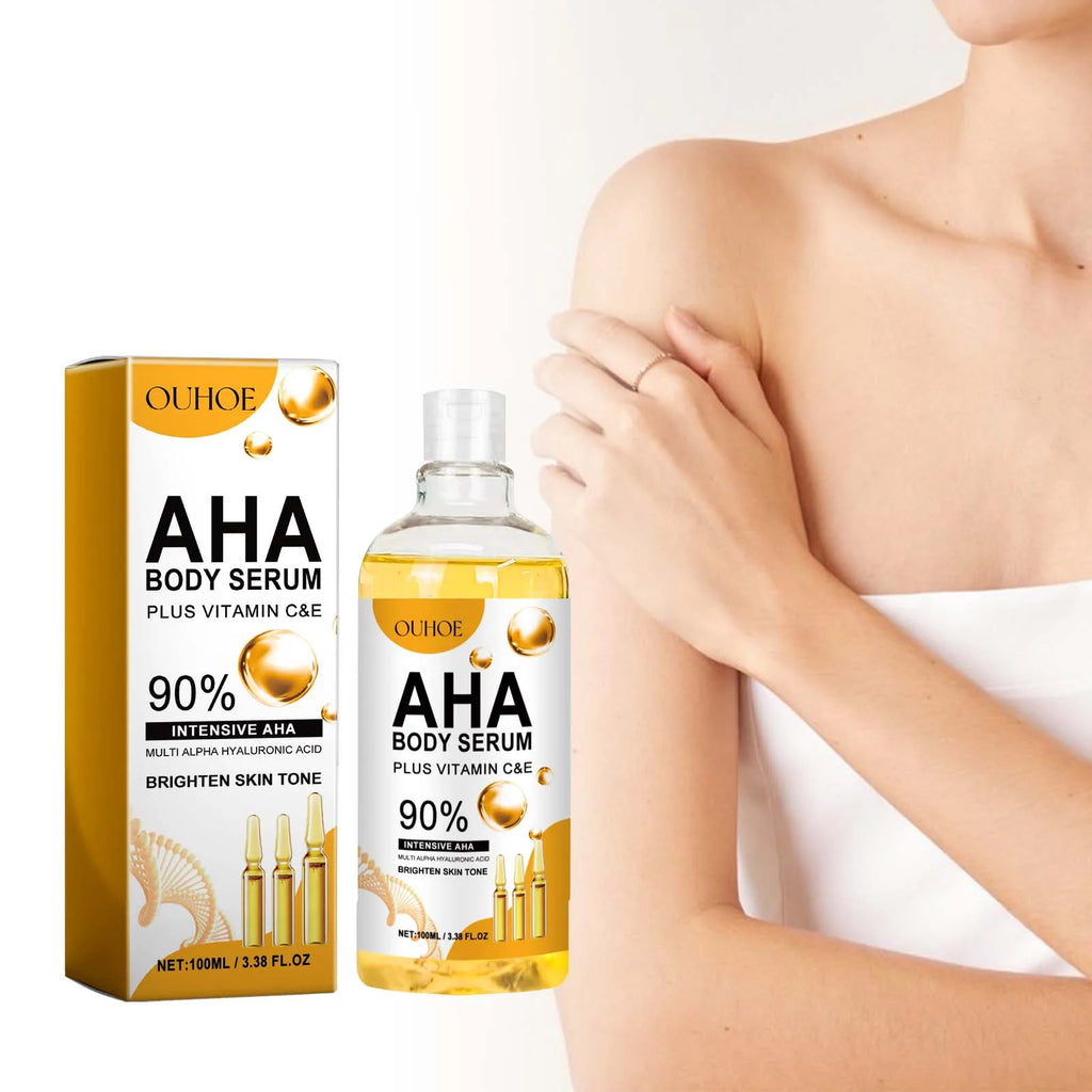 AHA Face & Body Serum – Dark Spot Corrector & Brightening Brightening Body Serum Zpaxo