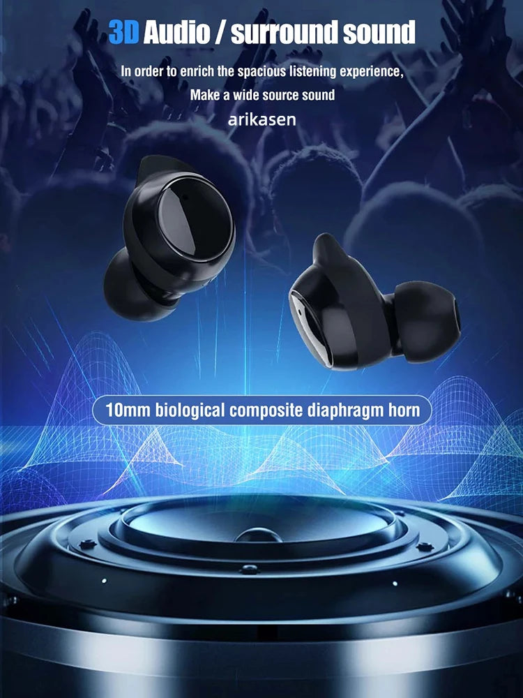Wireless Earbuds 5 3 Headphones 48Hrs Music Bluetooth Earphones