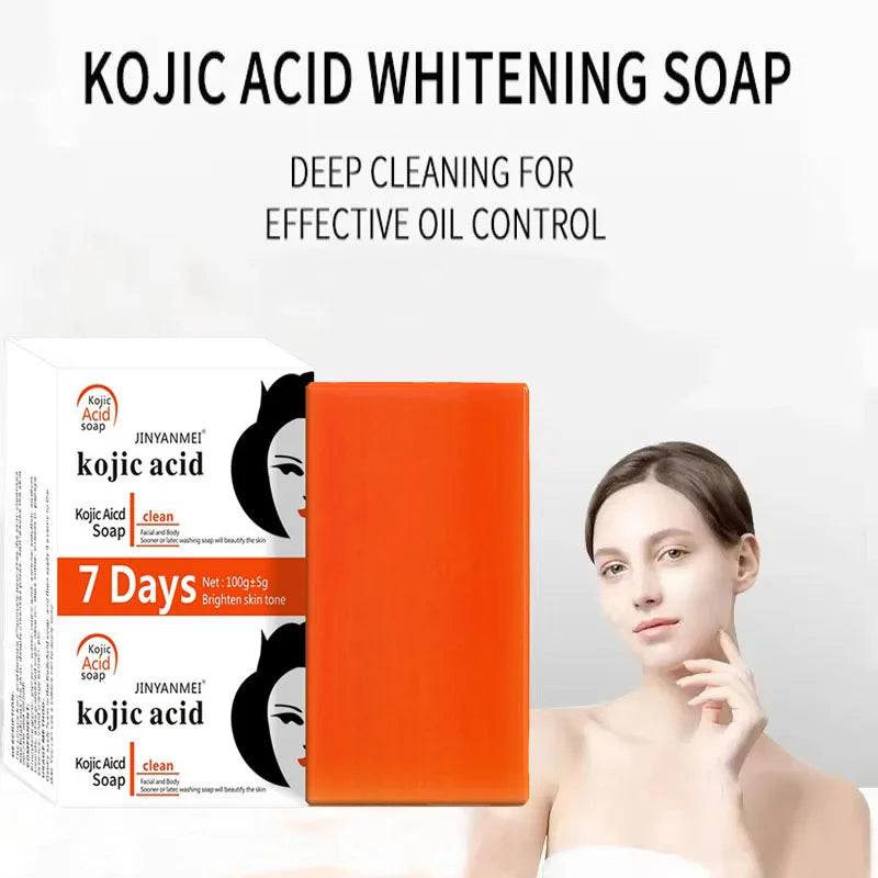 SADOER Kojic Acid Whitening Soap – Brighten & Deep Cleanse Kojic Acid Soap Zpaxo