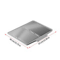 Dish Drying Mat 40x33cm Non-slip Heat Resistant Silicone Pad Built-in