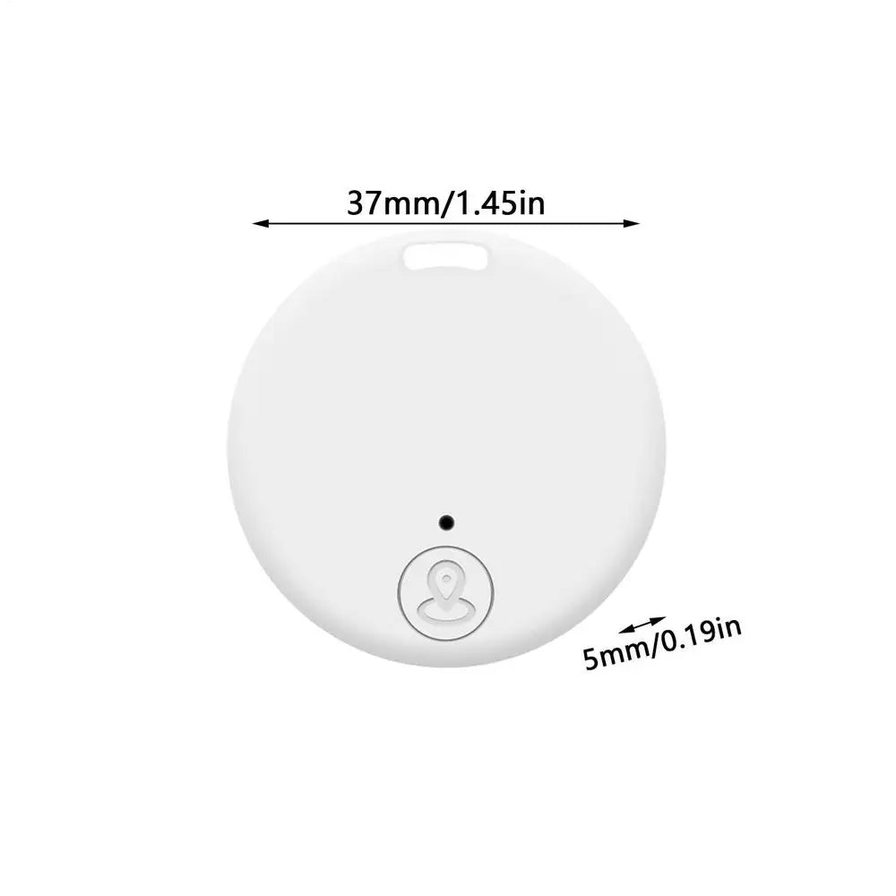 Tracking Devices for Phones Key Finder Locator with Real-Time Tracking Key Finder Locator with App Control Real-Time Tracking Zpaxo White