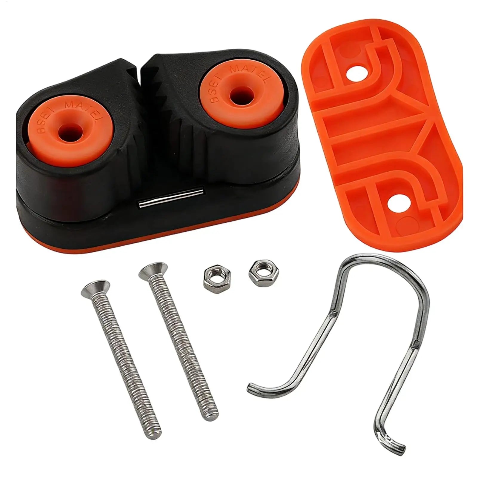 Cable Clamp Adjustable Nylon Automatic Fastener Cam Cleat Cable Clamp for Kayak for Kayak Fitness Equipment Canoe Boat Pilate Zpaxo