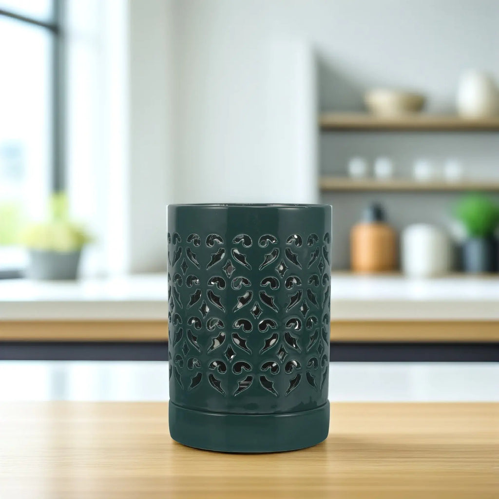Ceramic Orchid Pot Breathable Drainage Planter for Flowers Indoor Outdoor Use Stylish Colorful Flower Pot for Orchids Succulents Zpaxo Default Title