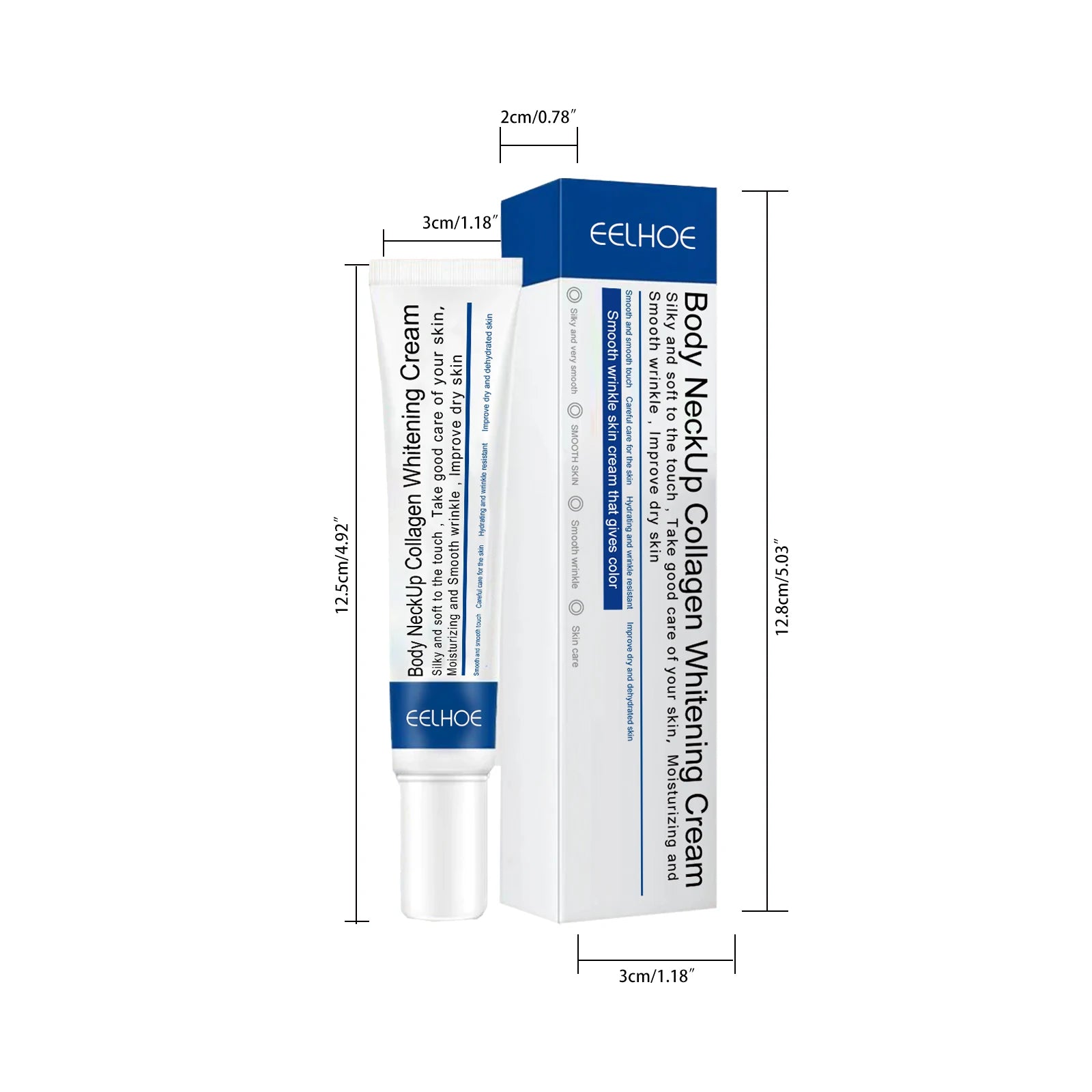 Eelhoe Collagen Neck Cream – Lifting, Firming & Brightening Neck Firming Cream Zpaxo