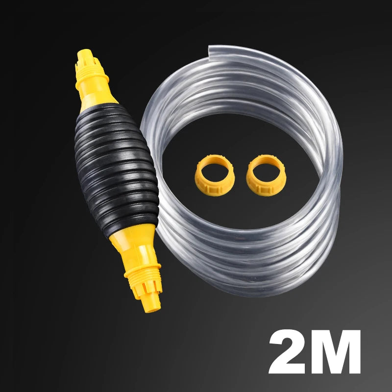 2M Manual Syphon Fuel Transfer Pump – Petrol, Diesel & Oil