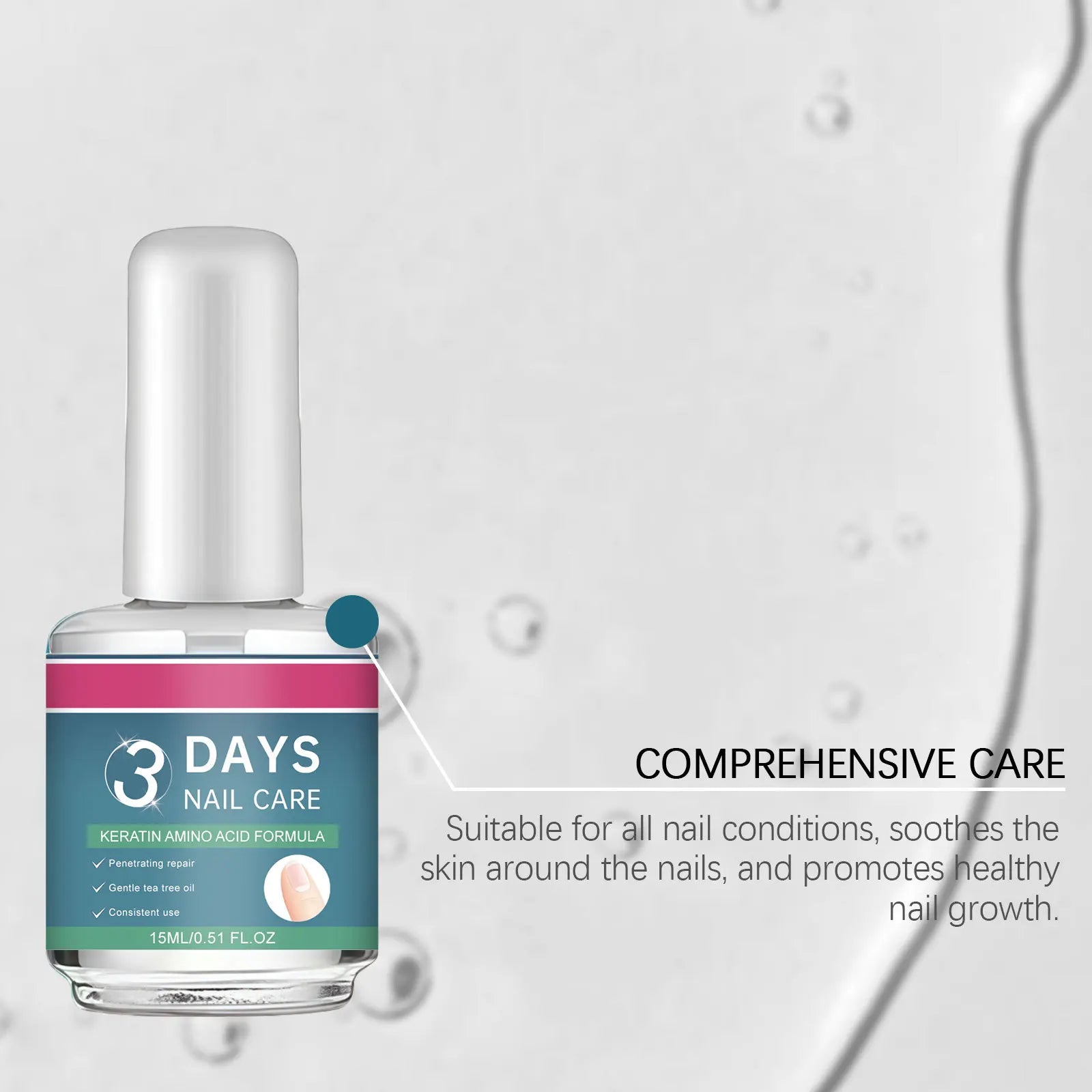 Plant-Based Nail Care Oil – Repair, Strengthen & Moisturize Nail Treatment Oil Zpaxo