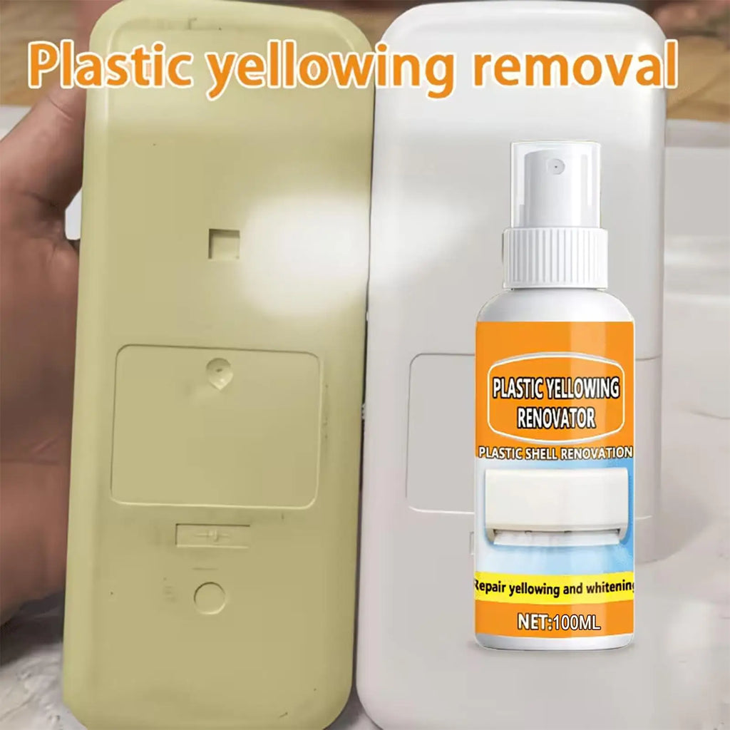 Yellowing Remover Spray Plastic Restorer Cleaner Multi Purpose Air