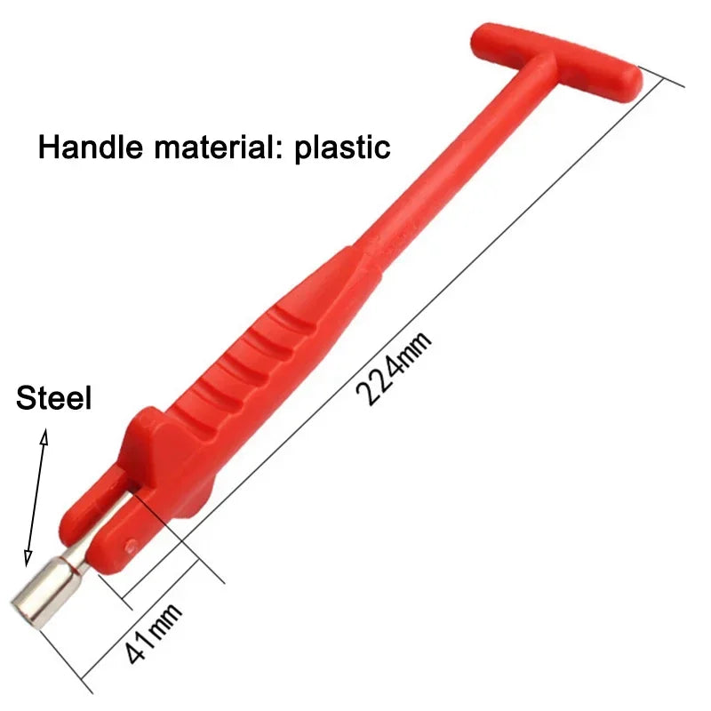 Tire Valve Stem Puller Tool Professional Installer Remover Car Zpaxo Red