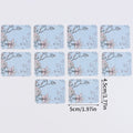 10/50/100Pcs Earring Display Cards Flower Pattern Earrings Holder Cards Tags DIY Earrings Packaging Zpaxo J2507148 10Pcs