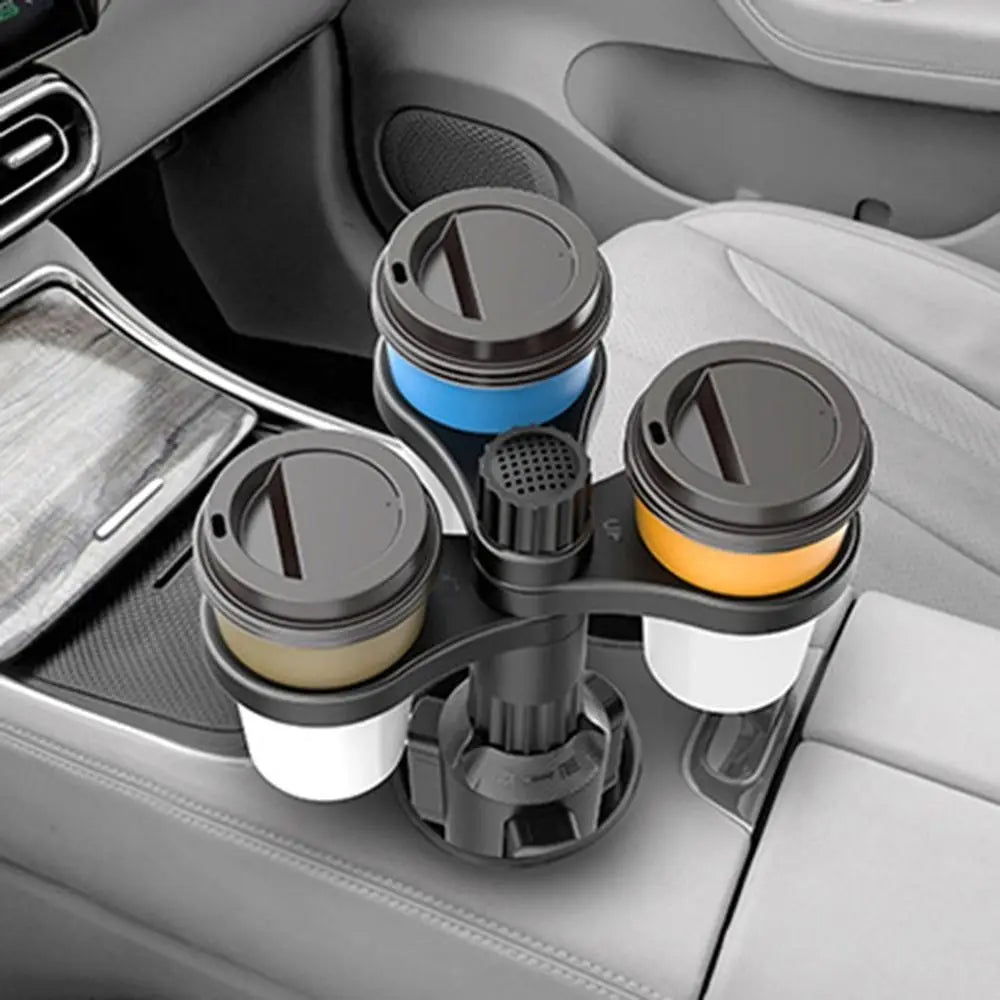 3in1 Car Drink Holder Adjustable 360 Degree Rotating Auto Cup Holder Vehicle Mounted Multifunctional Rotating Cup Holder Zpaxo