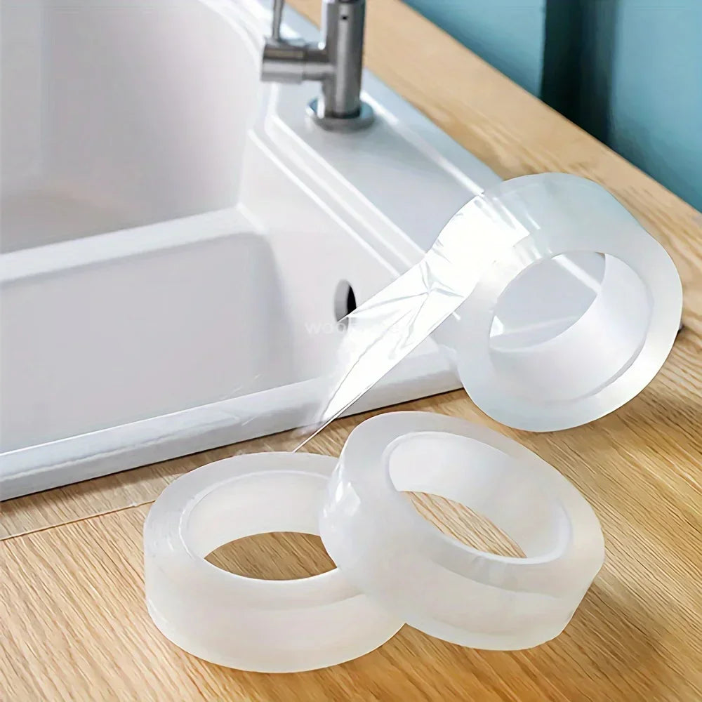 1/3/5m Nano Tape Double-sided Strong Decorative Adhesive Tape Thickened Transparent Waterproof Tape Glue Useful Things for Home Zpaxo