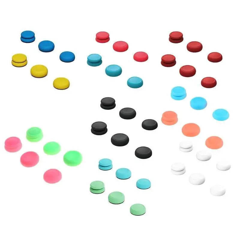 652F 6 Pack Thumb Grip Caps Protective Cover Soft Silicone Joystick for Case Fit For Lite Controller Thumbstick for Ca Zpaxo