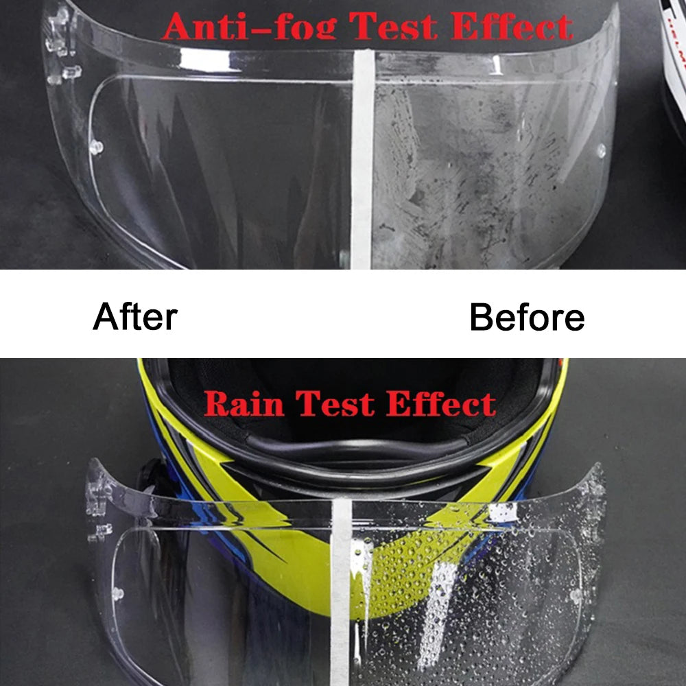 Universal Helmet Lens MT Helmets Anti Rain Clear Motorcycle Film Zpaxo