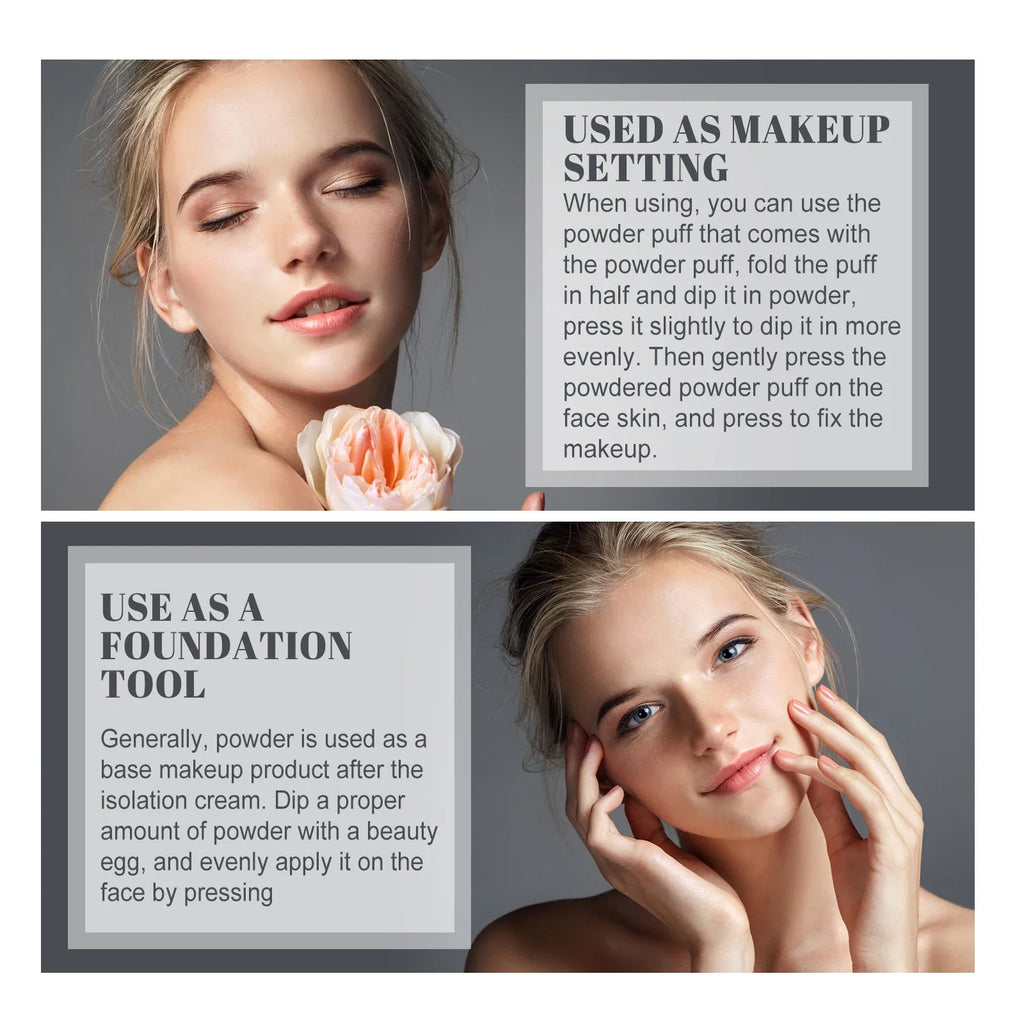 Matte Pressed Setting Powder – Oil Control & Pore Minimizing Face Setting Powder Zpaxo